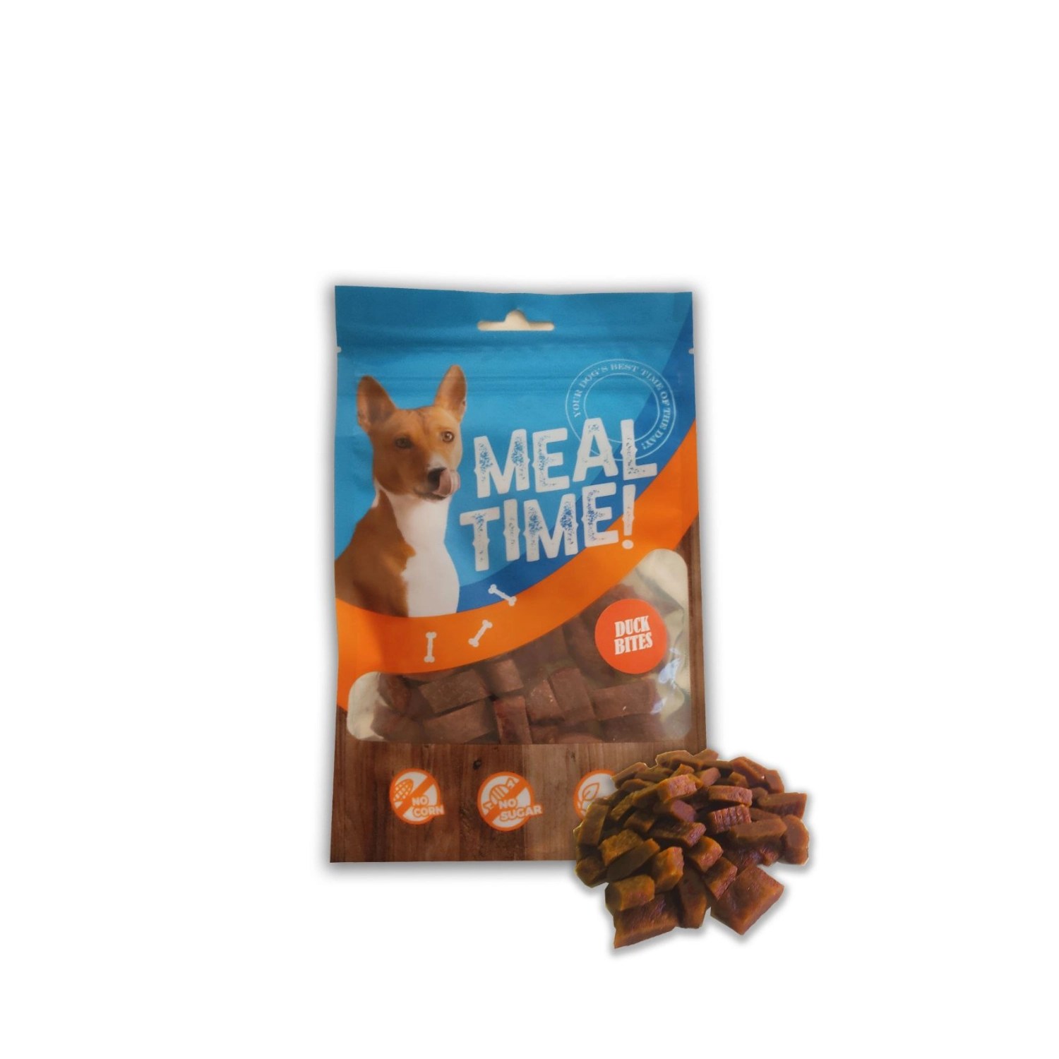 מיל טיים חטיף נגיסי לכלב Meal Time ברווז