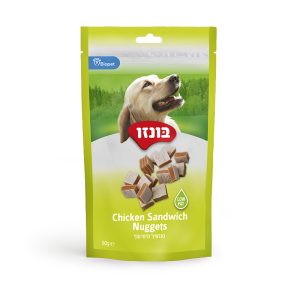 בונזו חטיף סנדוויץ נגיסי עוף 80 Bonzo