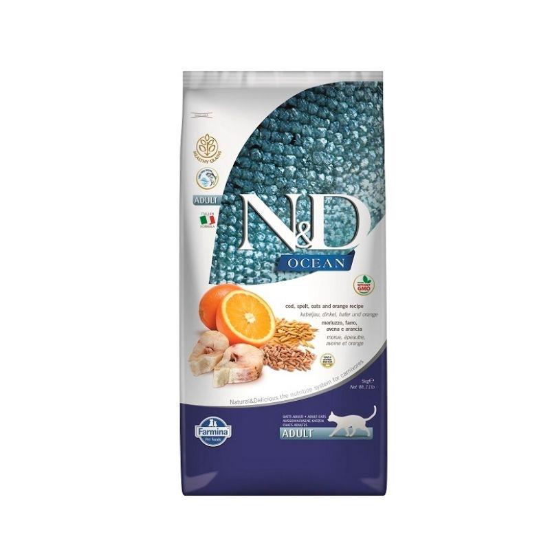 N&D אושן דג קוד חתול .5 קג Natural&Delicious