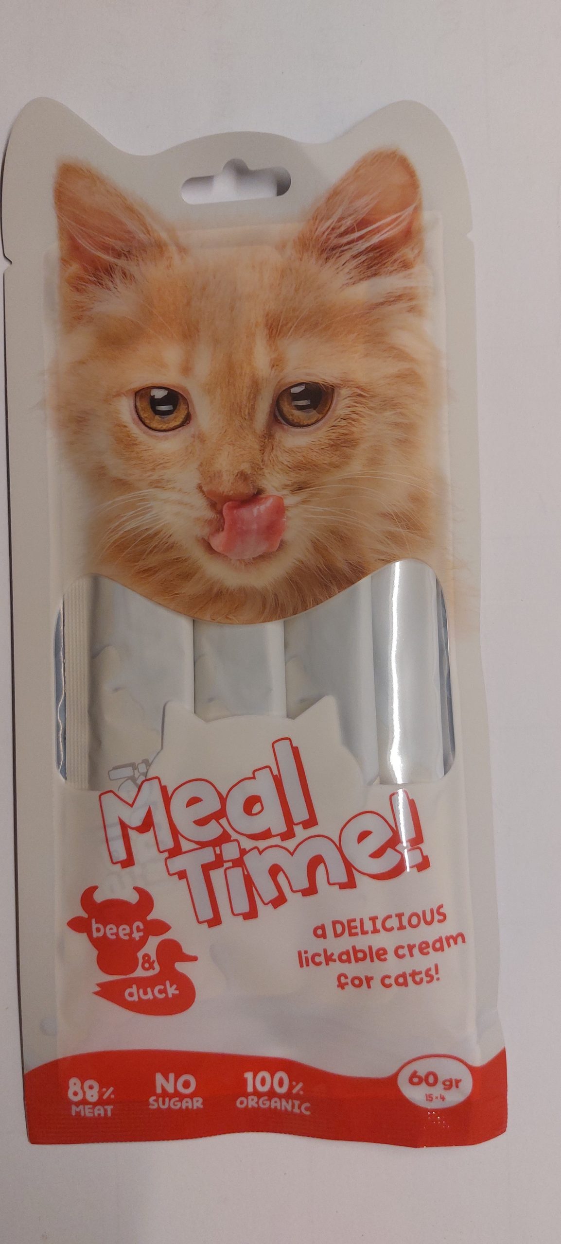 בקר ברווז – חטיף מיל טיים לחתול ליקוקי בקר ברווז – חטיף מיל טיים לחתול ליקוקי