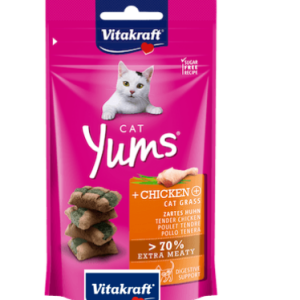 ויטה קראפט חטיפי קט יאמס עוף לחתול 40 ג Vita Kraft ויטה קראפט חטיפי קט יאמס עוף לחתול 40 ג Vita Kraft