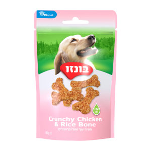 בונזו חטיפי עוף וקלאציום 80ג