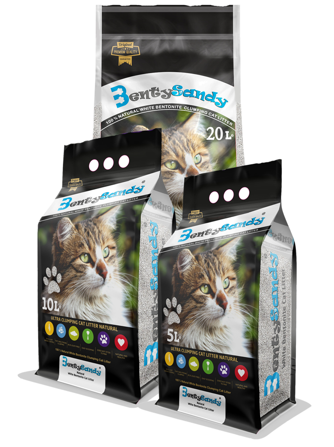 חול Benty Sandy מציע את שלושת ‘הזהב’: ספיגה, שליטה בריח וניקיון – מושלם לסיר מושלם!