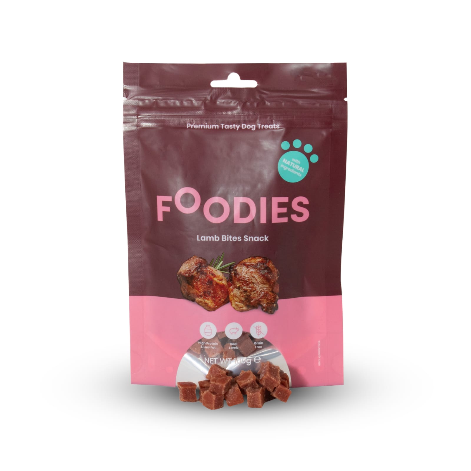 חטיף פודיס נגיסי כבשים 100 גר חטיף פודיס נגיסי כבשים 100 גר