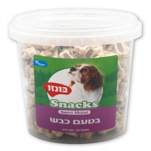 בונזו Semi Moist חטיף בטעם כבש 500 ג Bonzo