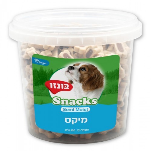 בונזו Semi Moist חטיף בטעם מיקס 500 ג Bonzo