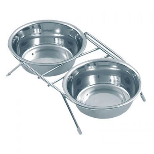 הסט כולל קערות נירוסטה איכותית שאינן מתקלקלות, נמנעות ביצירת ריחות, קלות לניקוי ולתחזוקה – כולל אפשרות למדיח כלים. המתכת של הסטנד היא חזקה ועמידה לאורך שנים, מתאימה לשימוש יומיומי ולאכילה מאורגנת ונוחה יותר של בית החיות.