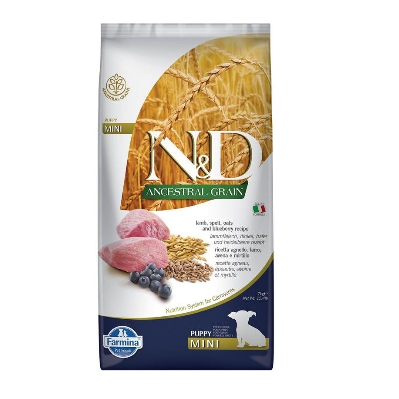 ND אננס וכבש גור כלב Natural&Delicious קטן