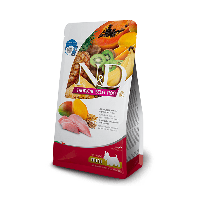 נטורל דלישס כלב בוגר קטן אננס עוף