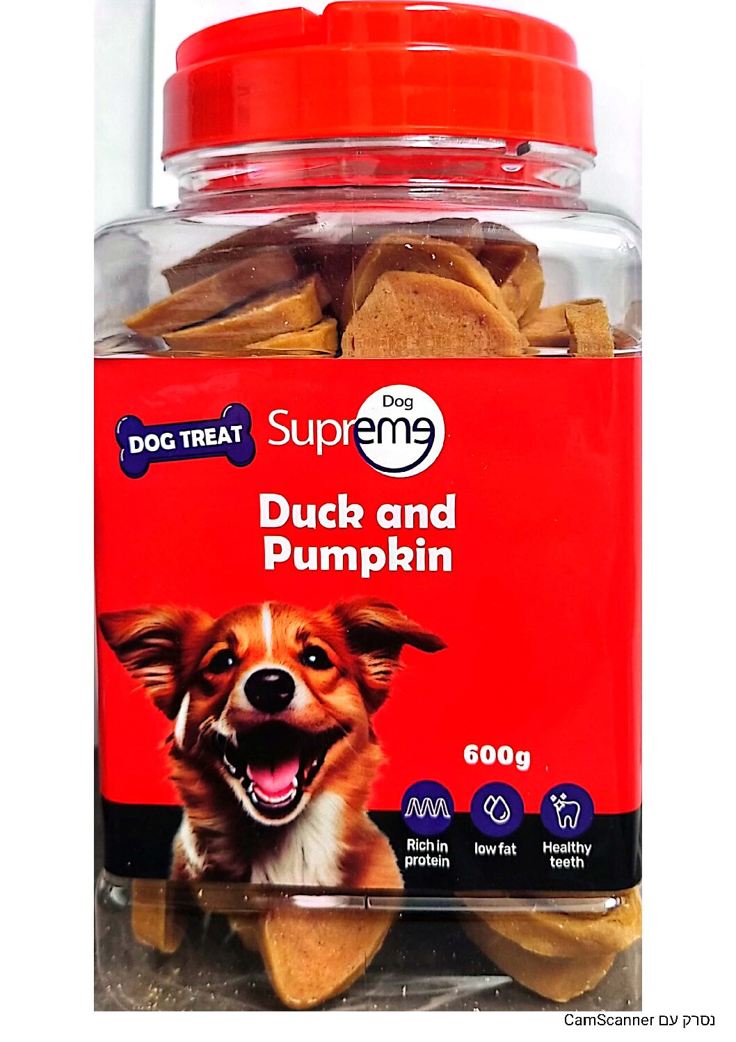 חטיפי אילוף טבעיים בטעמי כבש ודלעת עם ברווז. חלבון איכותי, מרקם רך, ערכים בריאים וללא תוספים – לאימון ולפינוק יומיומי.