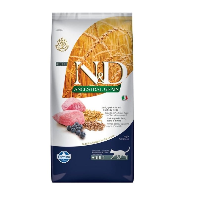 נטורל דלישס חתול אנסס כבש N&D