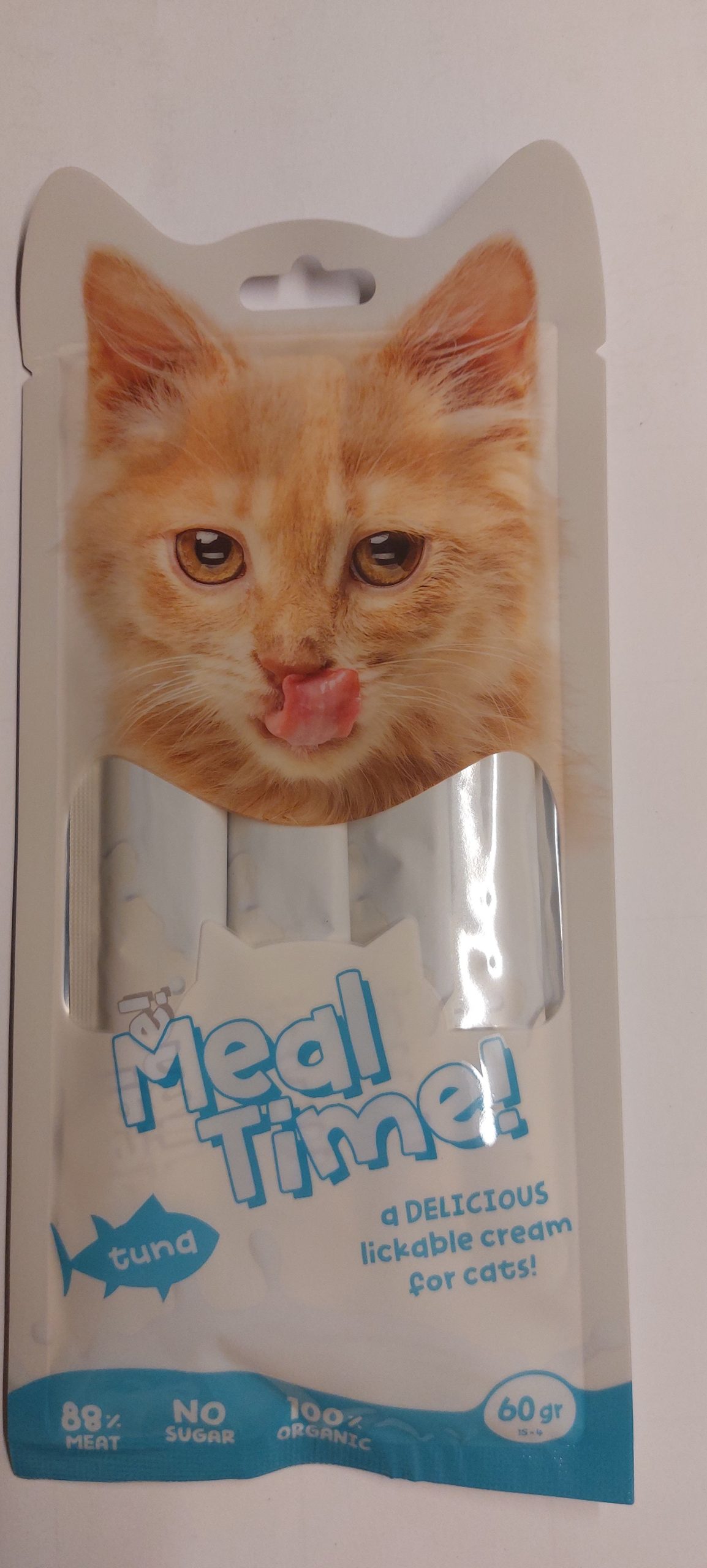 טונה-מיל טיים חתול ליקוקי חטיף Meal Time 60 גרם טונה-מיל טיים חתול ליקוקי חטיף Meal Time 60 גרם