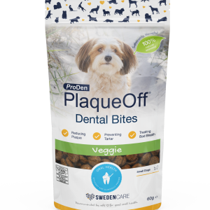 קופסאות פלאק אוף דנטל בייטס 150 גרם ו-60 גרם – חטיפים טבעיים לשמירה על שיניים נקיות ונשימה רעננה לכלבים וחתולים.