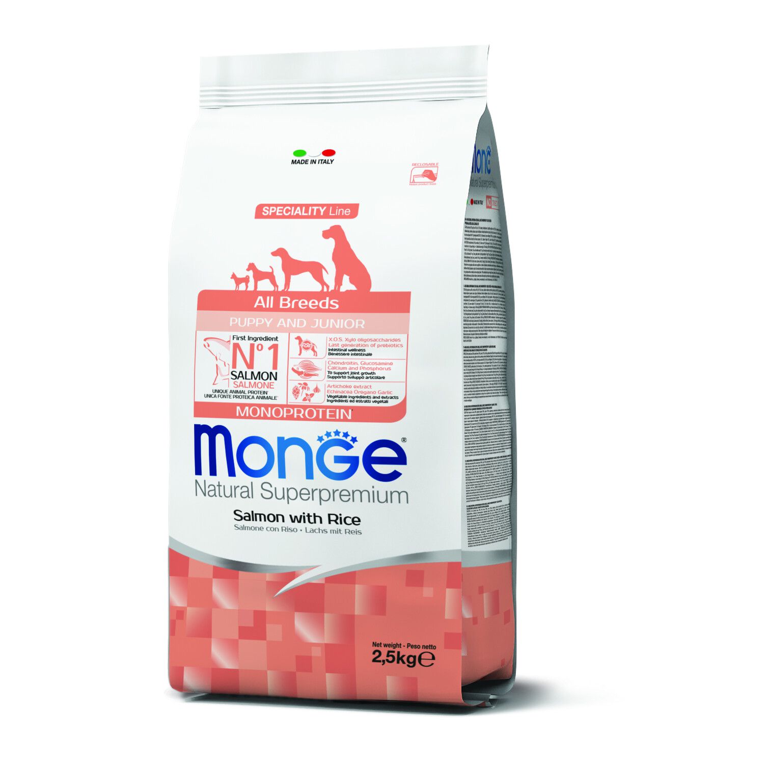 גור סלמון ואורז 2.5 קג