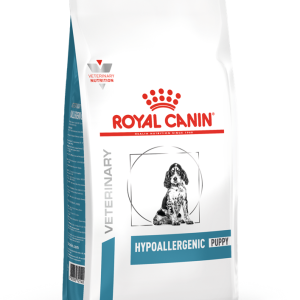 שק מזון יבש רפואי לגורי כלבים להקלת אלרגיות ולתמיכה בעיכול וגדילה