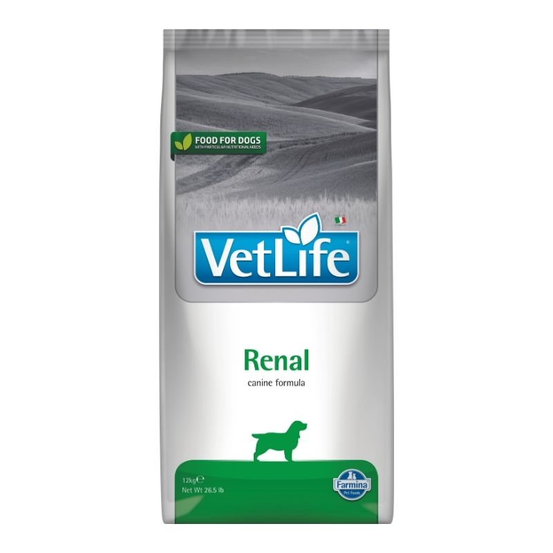 שק מזון יבש רפואי לכלבים לתמיכה בכליות