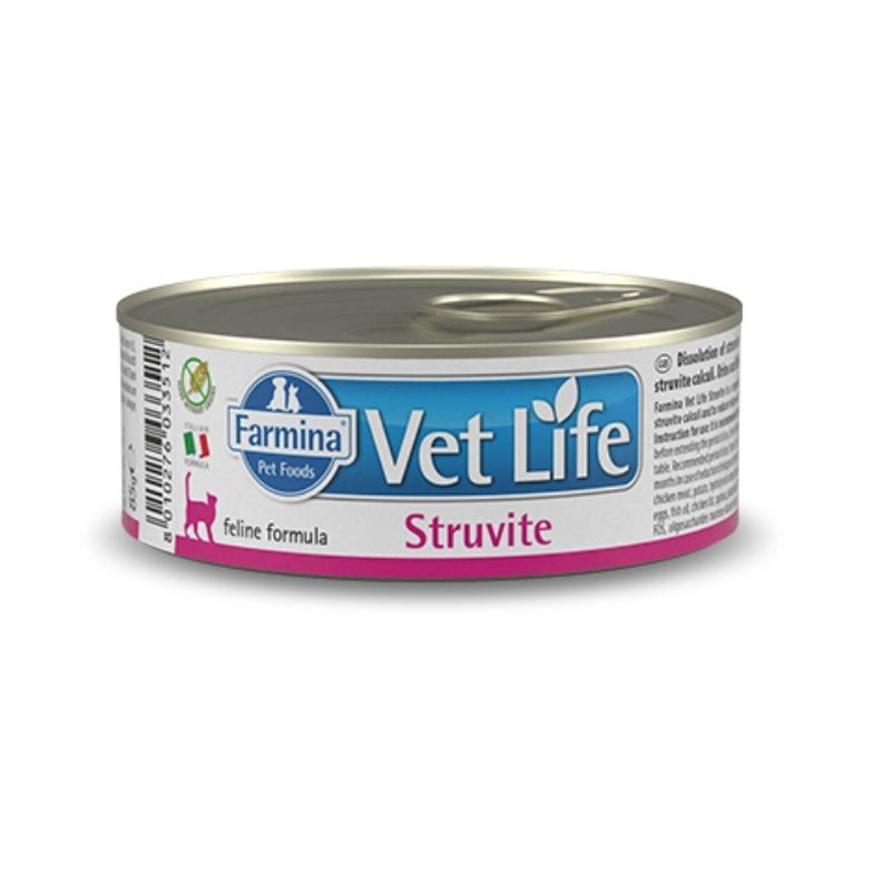 קופסת שימורים רפואית לחתולים לטיפול ומניעת אבני סטרובייט בדרכי השתן