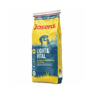שק מזון יבש לכלבים בוגרים Josera Light & Vital – 15 ק"ג