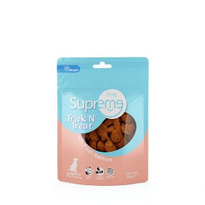 חטיף אילוף לכלבים בטעם סלמון באריזת 100 גרם